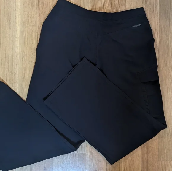 SUGOI Mens Pants Cargo Stretch Outdoor Hiking Cycling Nylon Black Sz M, Wide Leg - Picture 10 of 14